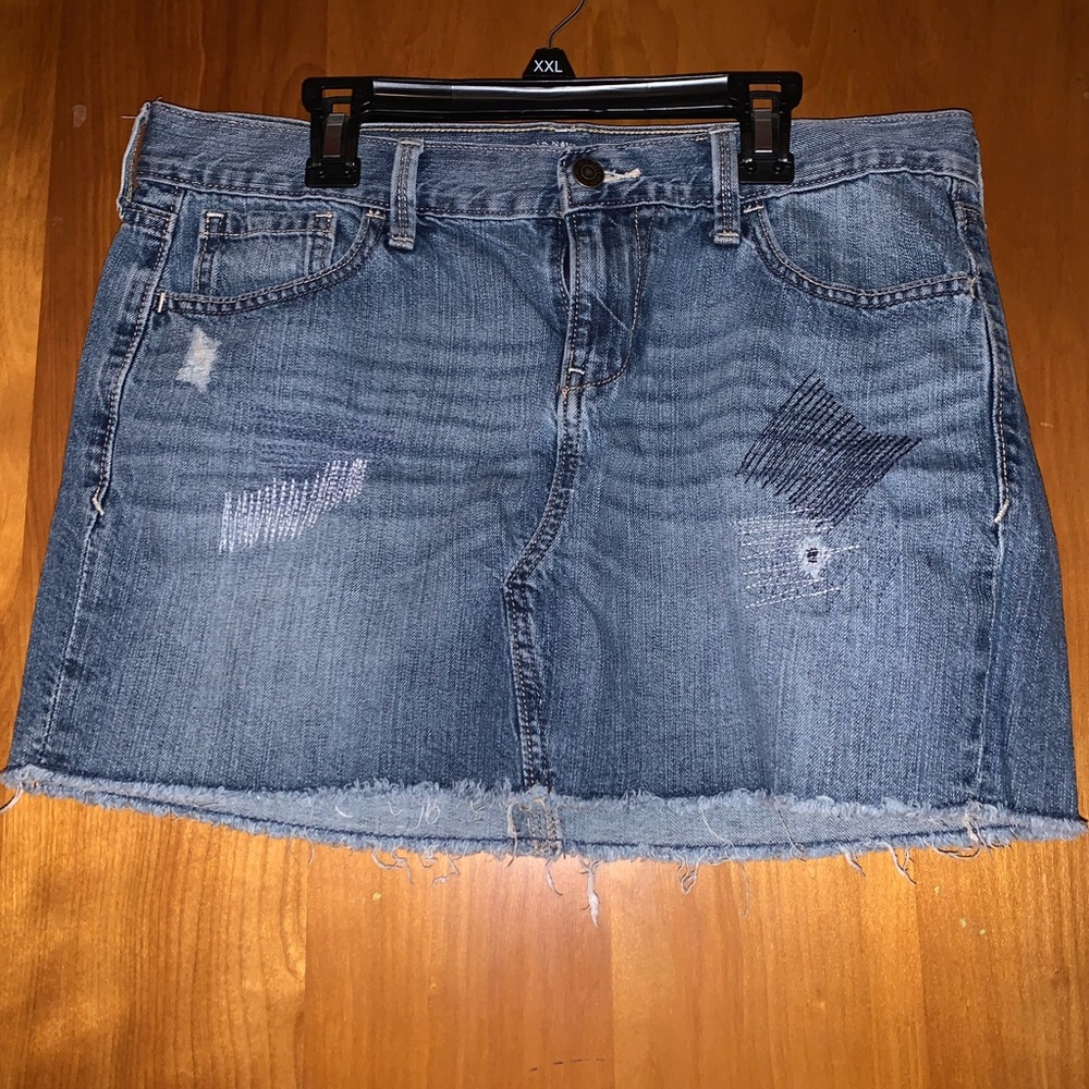 Old Navy Jean Skirt
